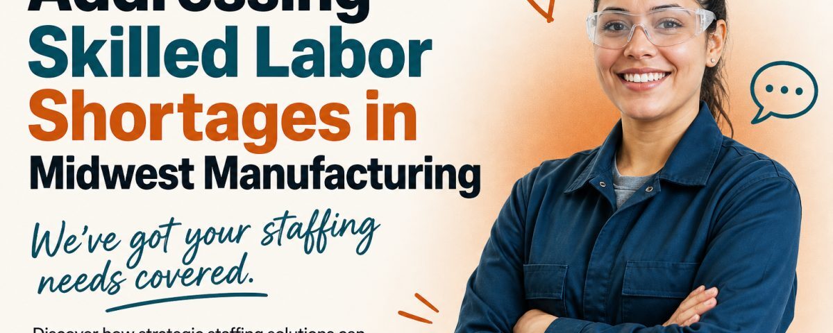 Midwest manufacturing plant with skilled workers operating machinery