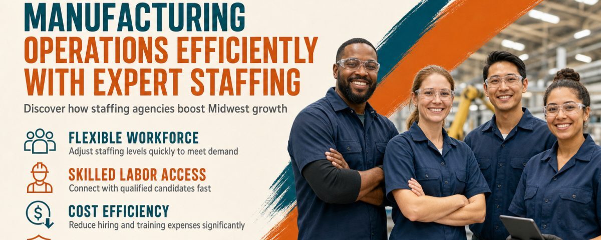 How Midwest Manufacturers Can Leverage Staffing Agencies to Scale Efficiently