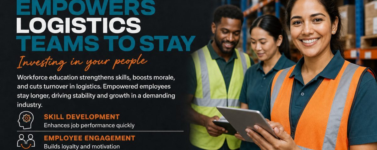 Why Workforce Education is the Key to Reducing Turnover in Logistics Companies